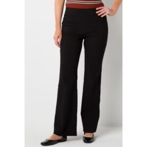 Liz Claiborne Lisa Mid Rise Flare Leg Pants